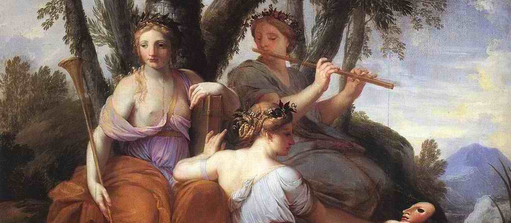 woman in a painting